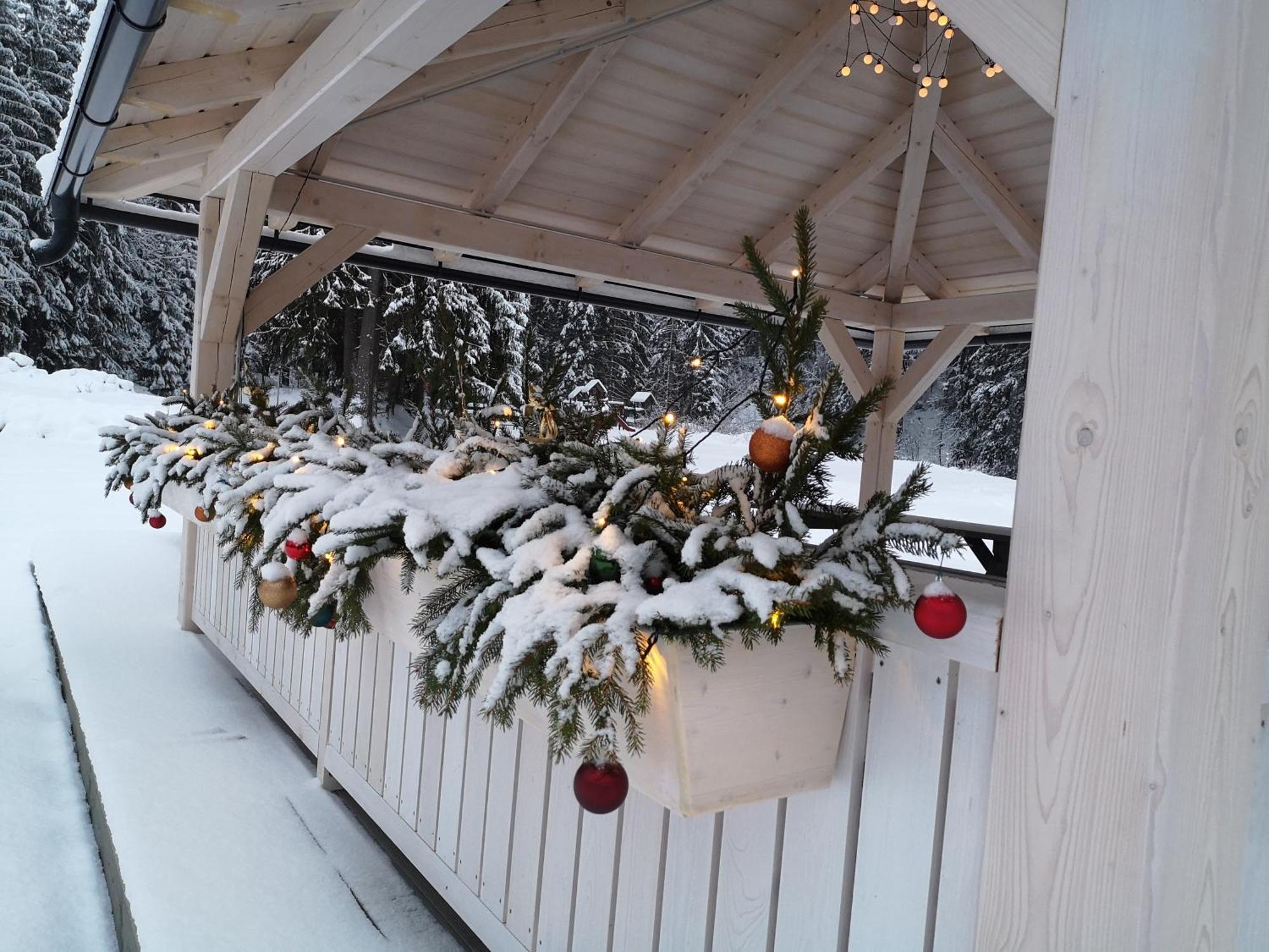 Penzion Bila Voda Harrachov Exteriör bild